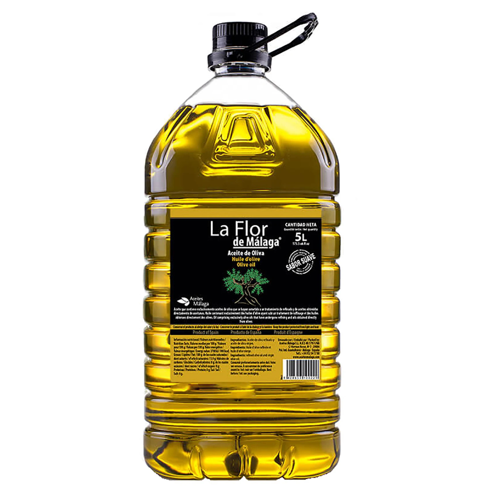 Aceite virgen de oliva La Flor de Málaga