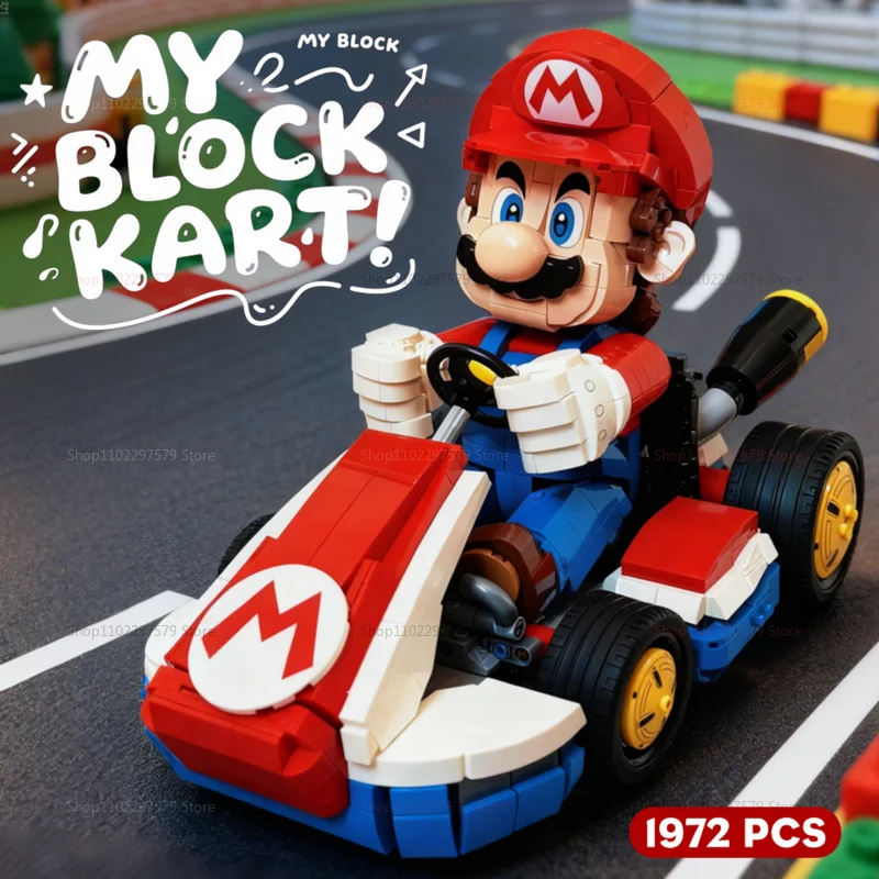 Bloques de Construcción Super Mario Kart