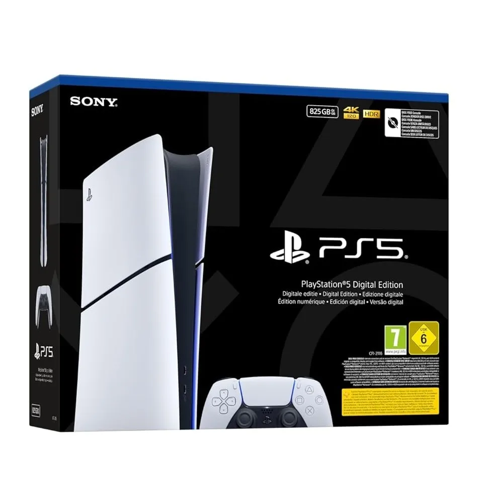 Consola Sony PlayStation 5 Digital Slim 825GB