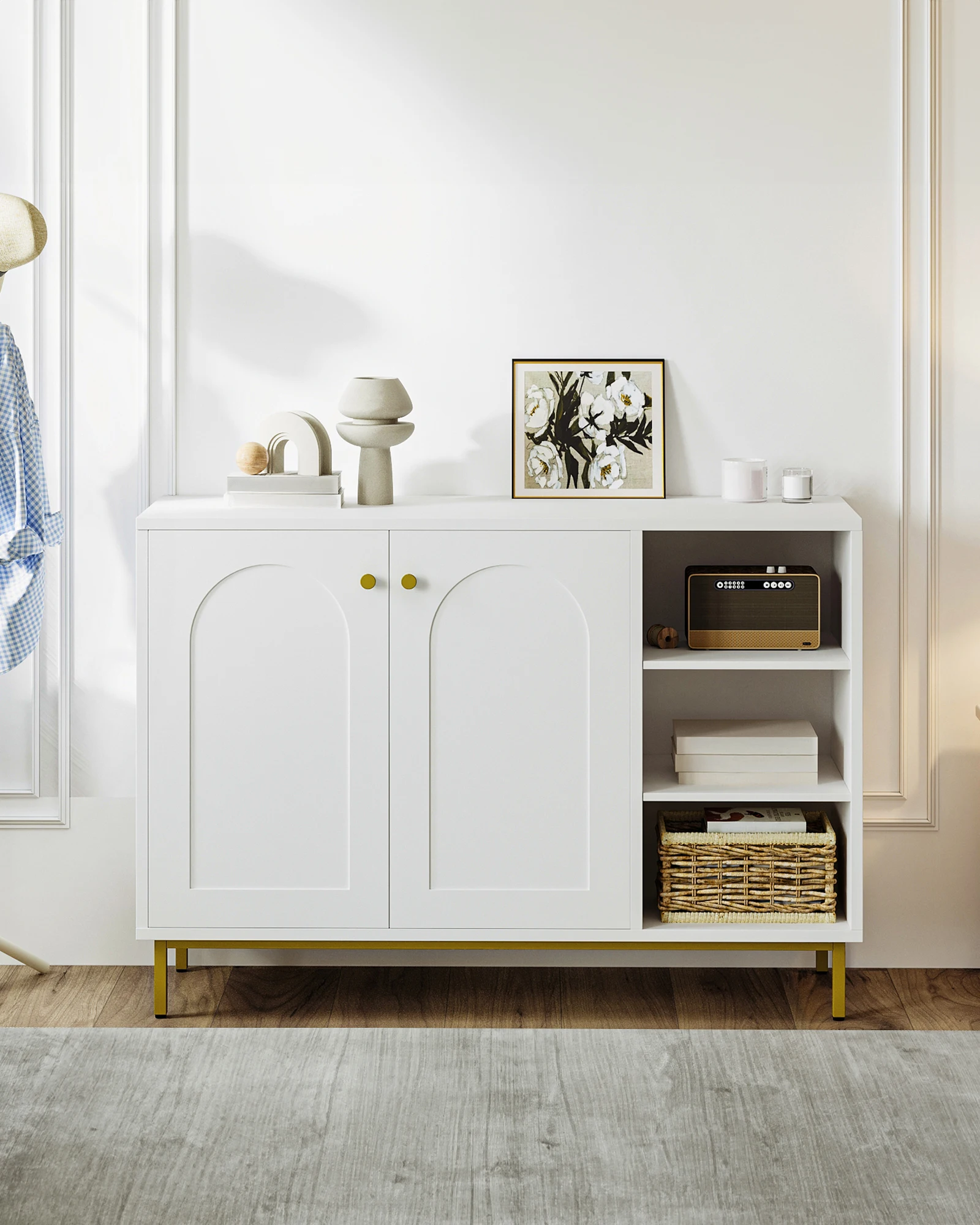 Mueble de baño Hzuaneri con estante