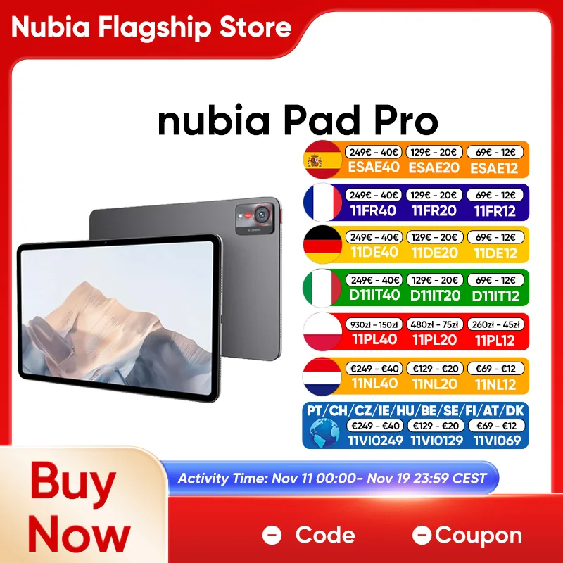 Nubia Pad Pro AI 8GB/256GB