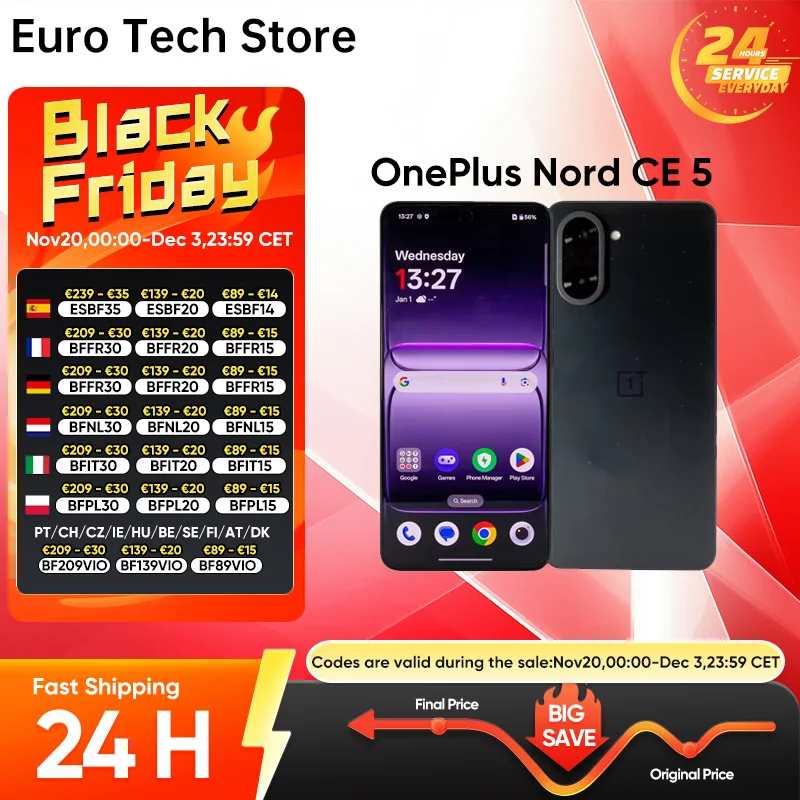 OnePlus Nord CE 5 5G 8GB/256GB