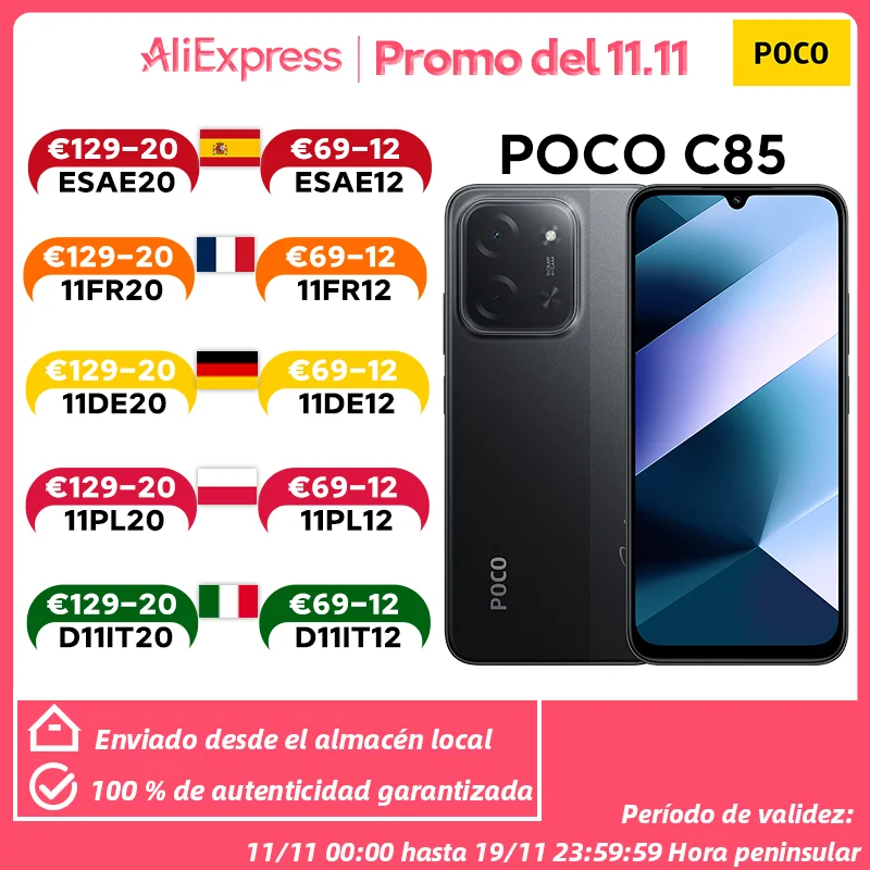 POCO C85 128GB/256GB Helio G81-Ultra