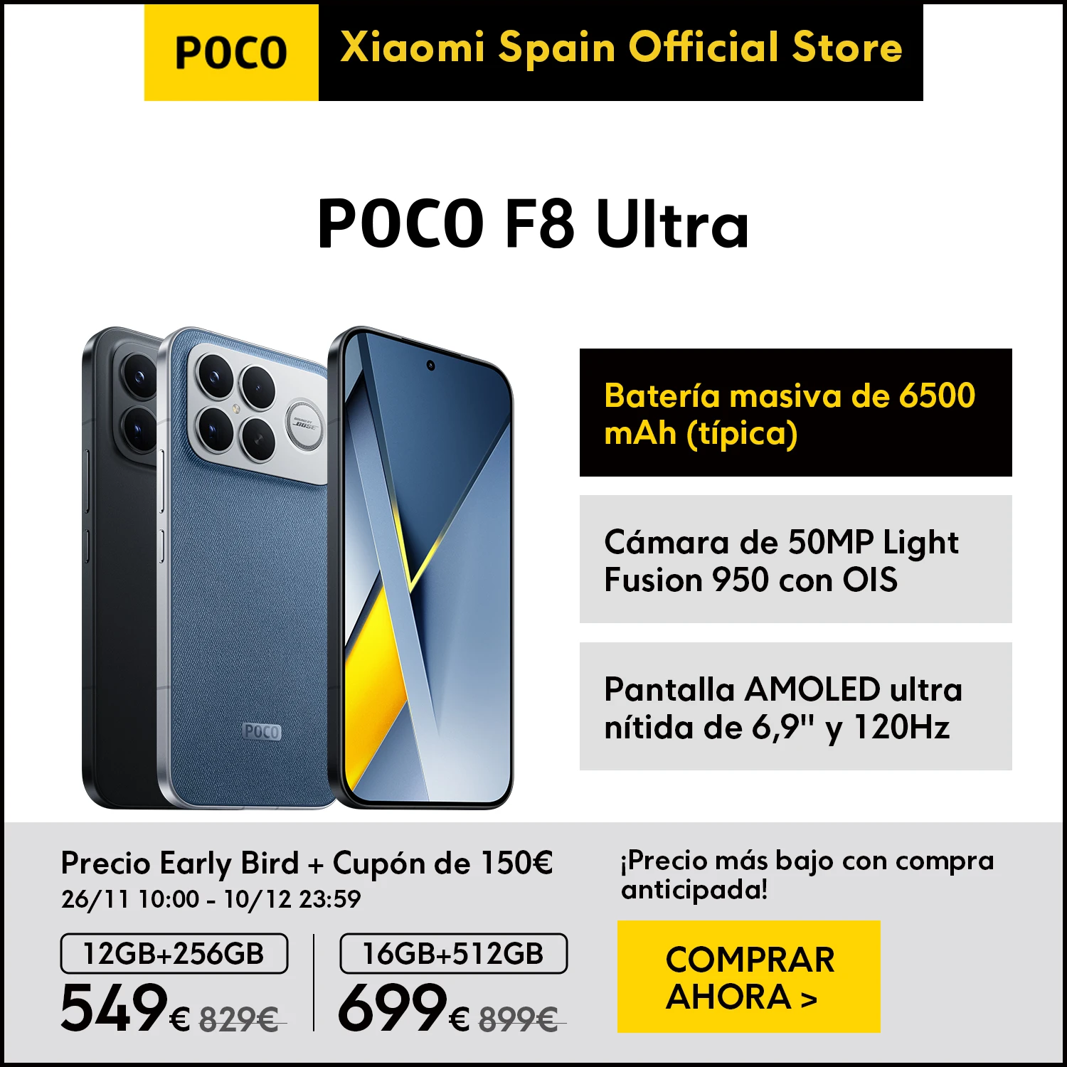 POCO F8 Ultra 12GB/256GB