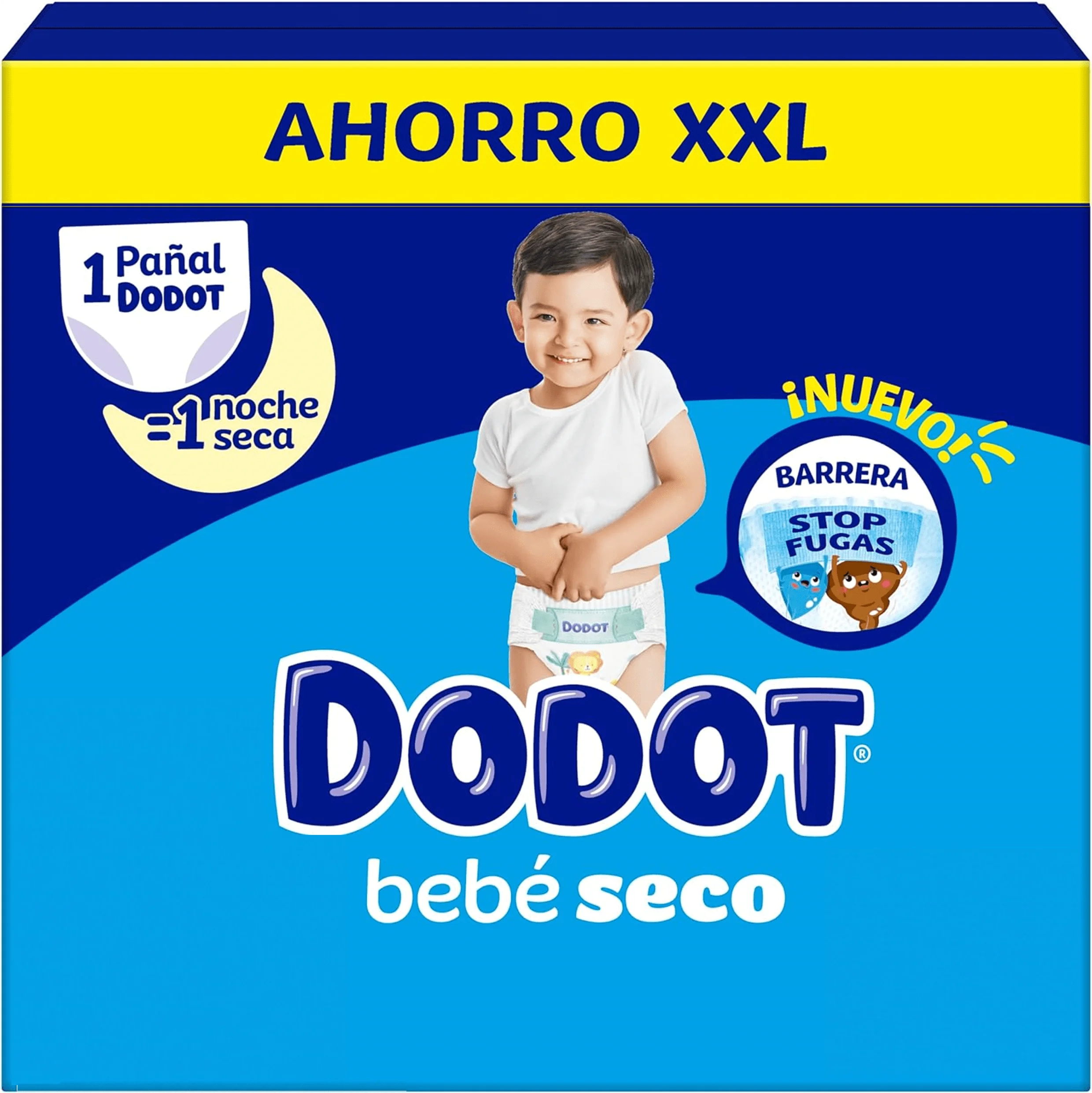 Pañales Dodot Bebé Seco Pack Ahorro