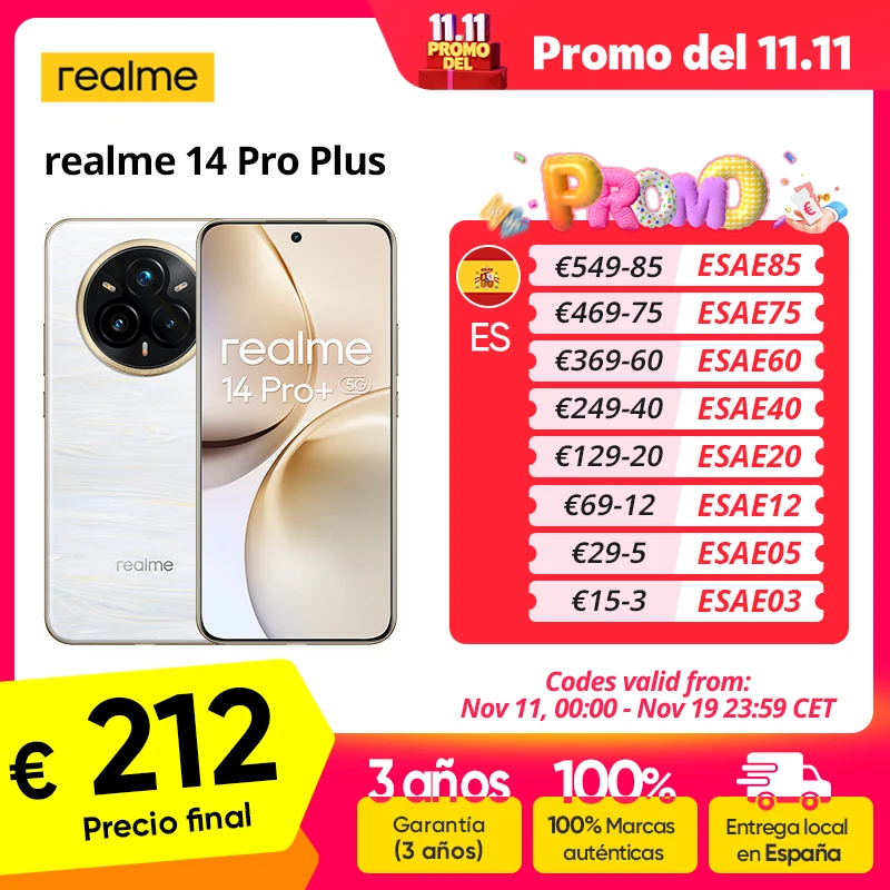 Realme 14 Pro Plus 8GB/256GB