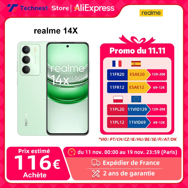 Realme 14X 8GB/256GB