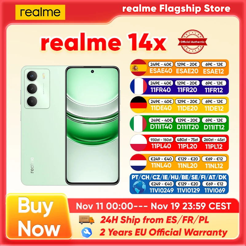 Realme 14x 6GB/256GB