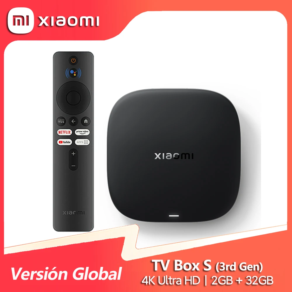 Reproductor Xiaomi TV Box S 3rd Gen 2+32GB