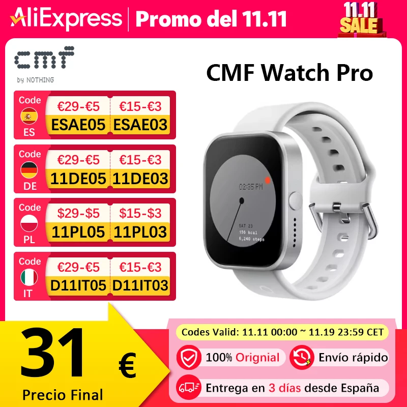 Smartwatch CMF by Nothing Watch Pro