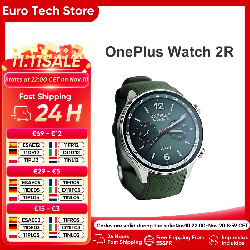 Smartwatch OnePlus Watch 2R