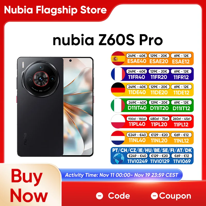 ZTE Nubia Z60S Pro 16GB/1TB