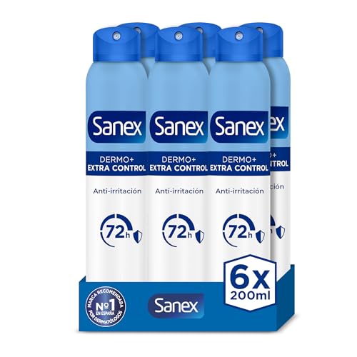 6x Desodorante Sanex Dermo+