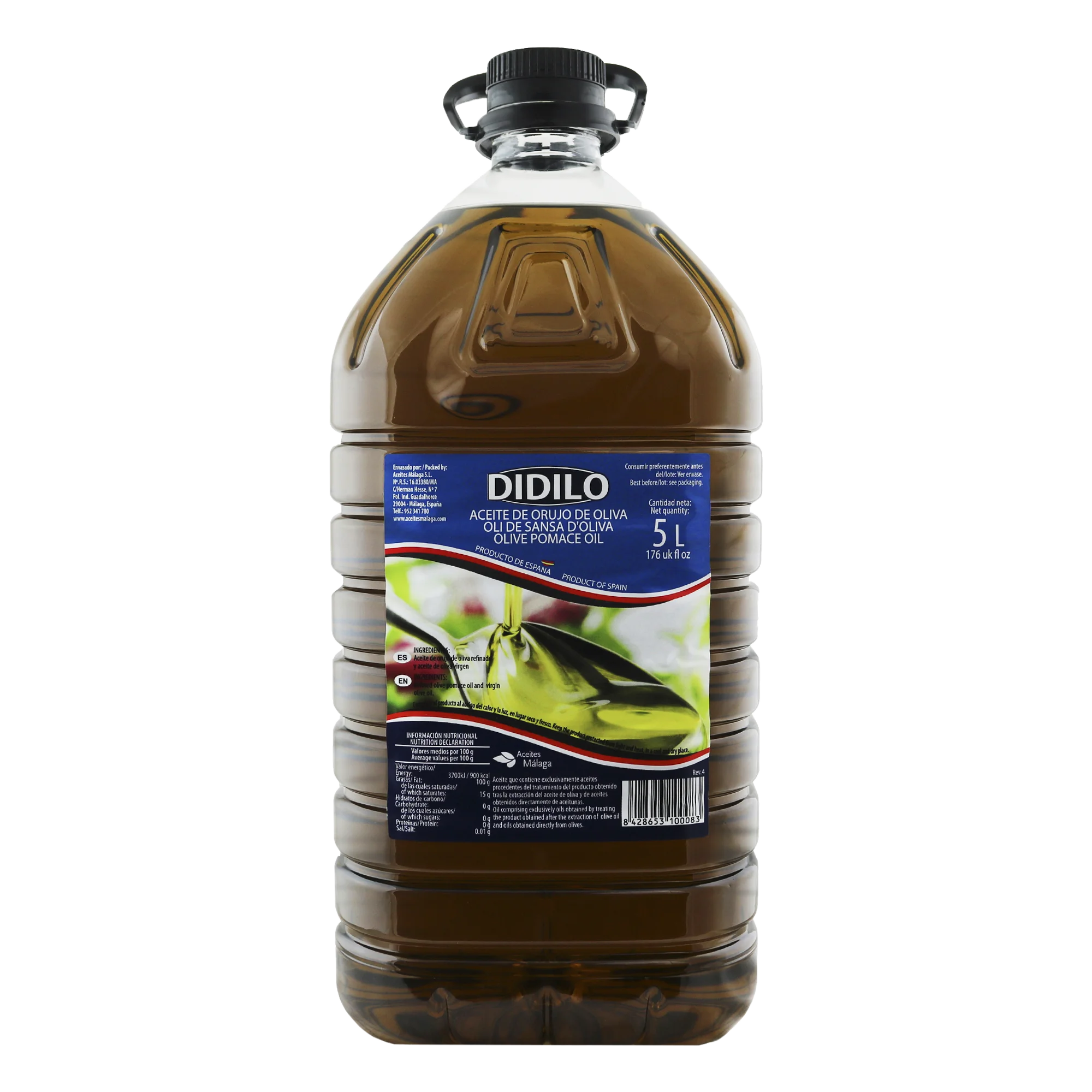 Aceite de orujo de oliva Didilo