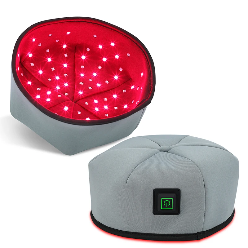 Gorro de terapia de luz roja LED