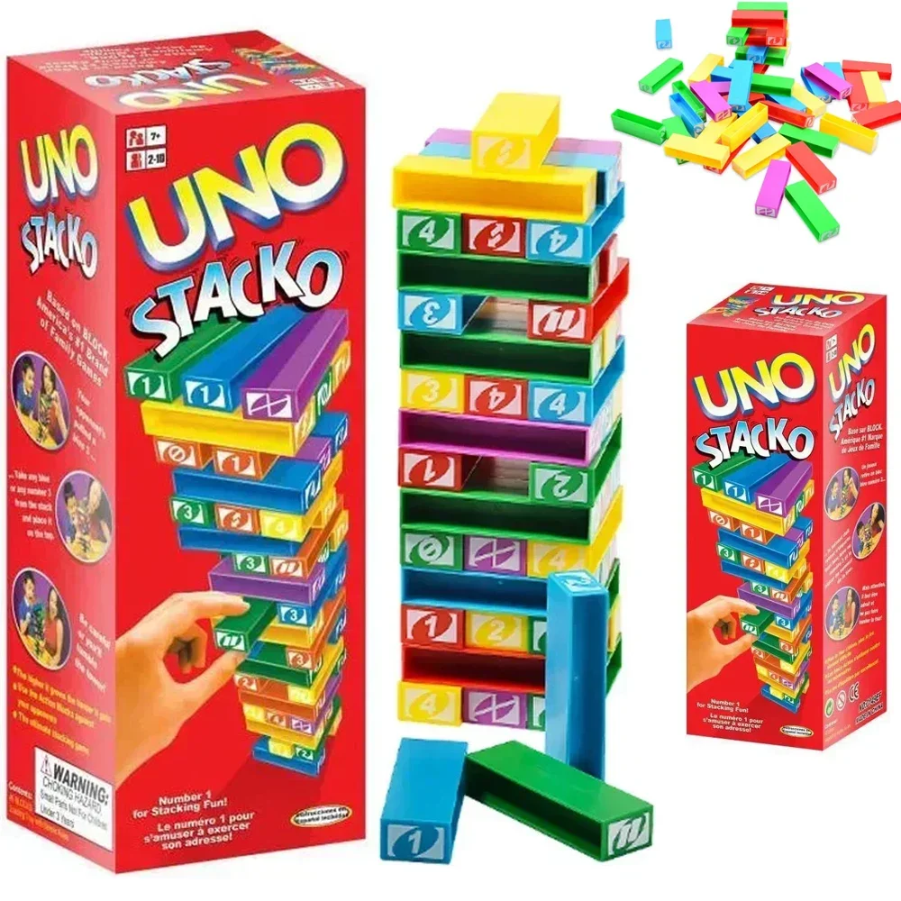 Juego de cartas Stacko UNO