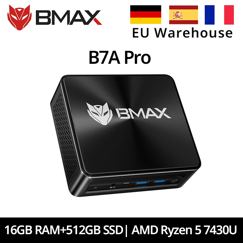 Mini PC BMAX B7A Pro 16GB/512GB