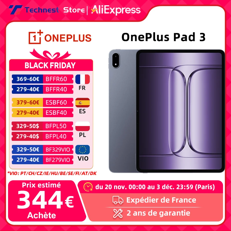 OnePlus Pad 3 12GB/256GB