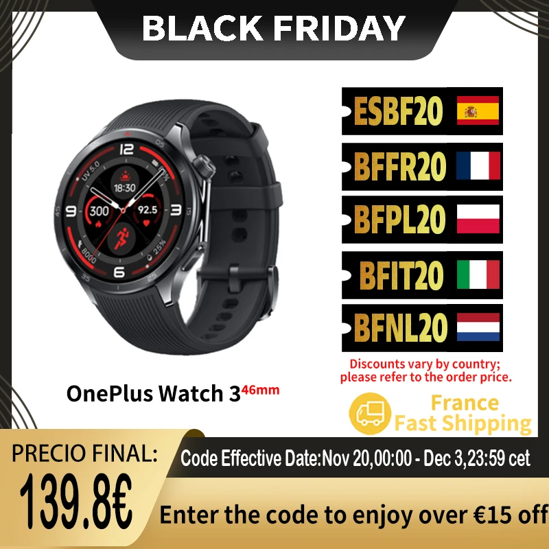 OnePlus Watch 3 AMOLED 32GB