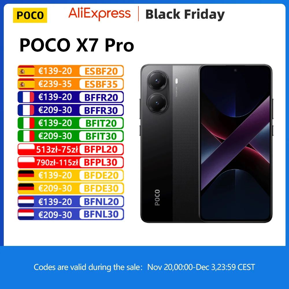 POCO X7 Pro 5G 8GB/256GB
