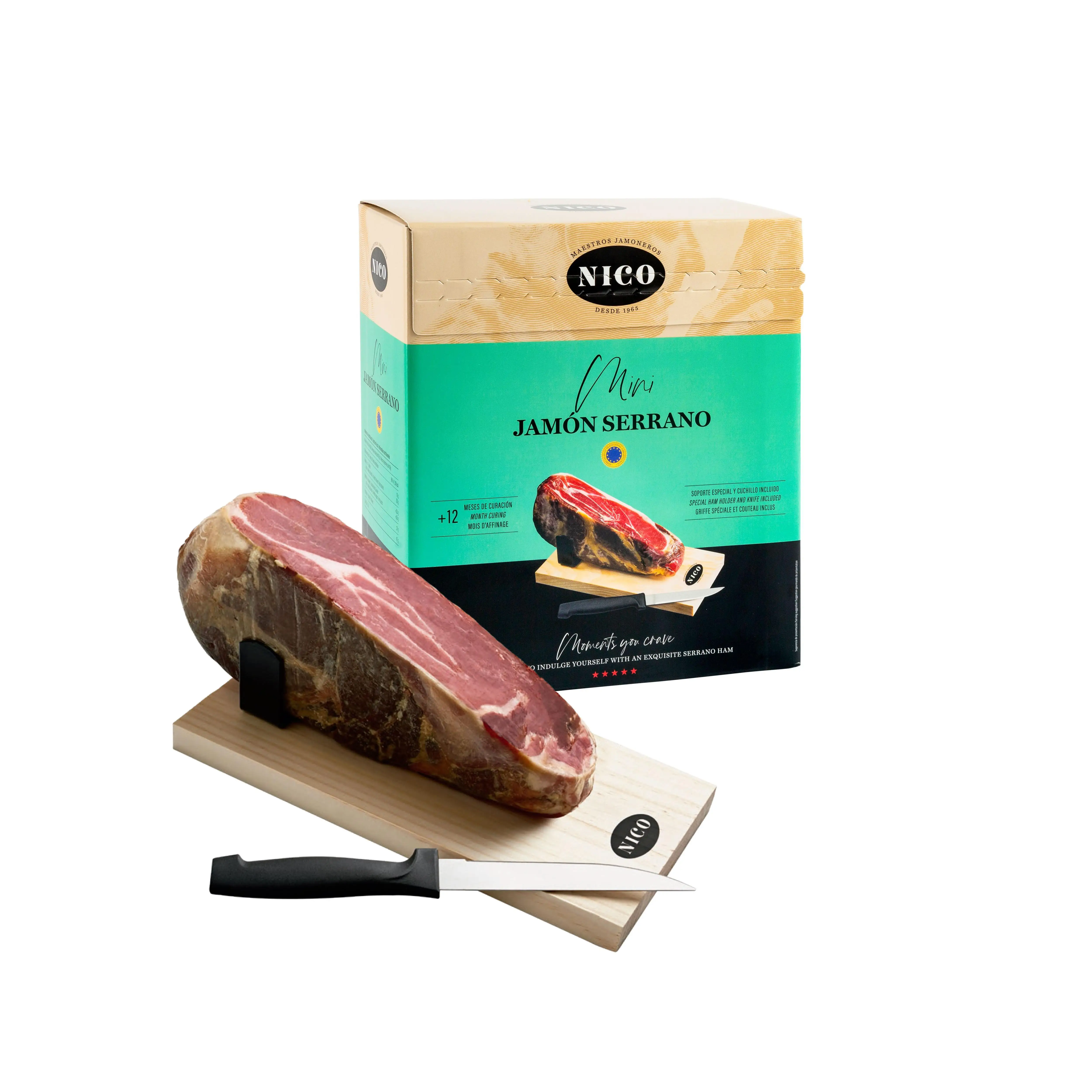Pack mini jamón serrano Nico
