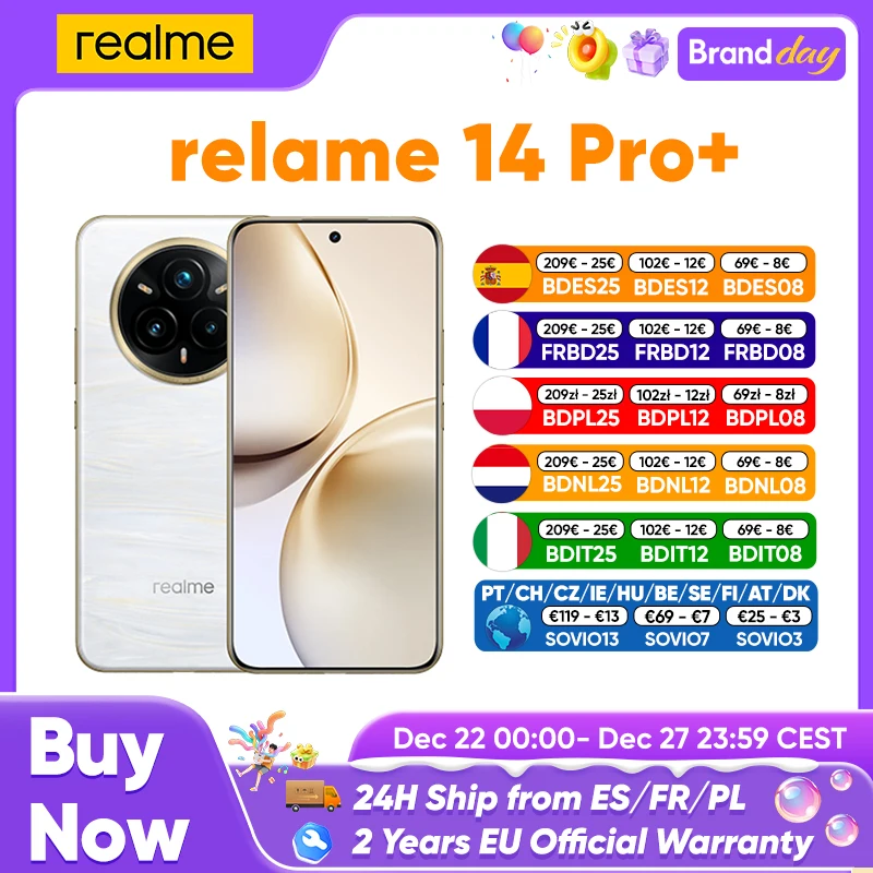 Realme 14 Pro Plus 8GB/256GB