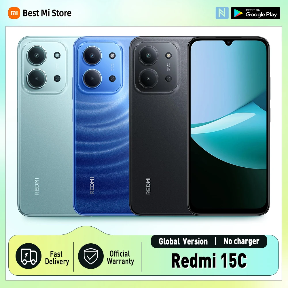 Redmi 15C  RAM: 4 GB | ROM:  128 GB
