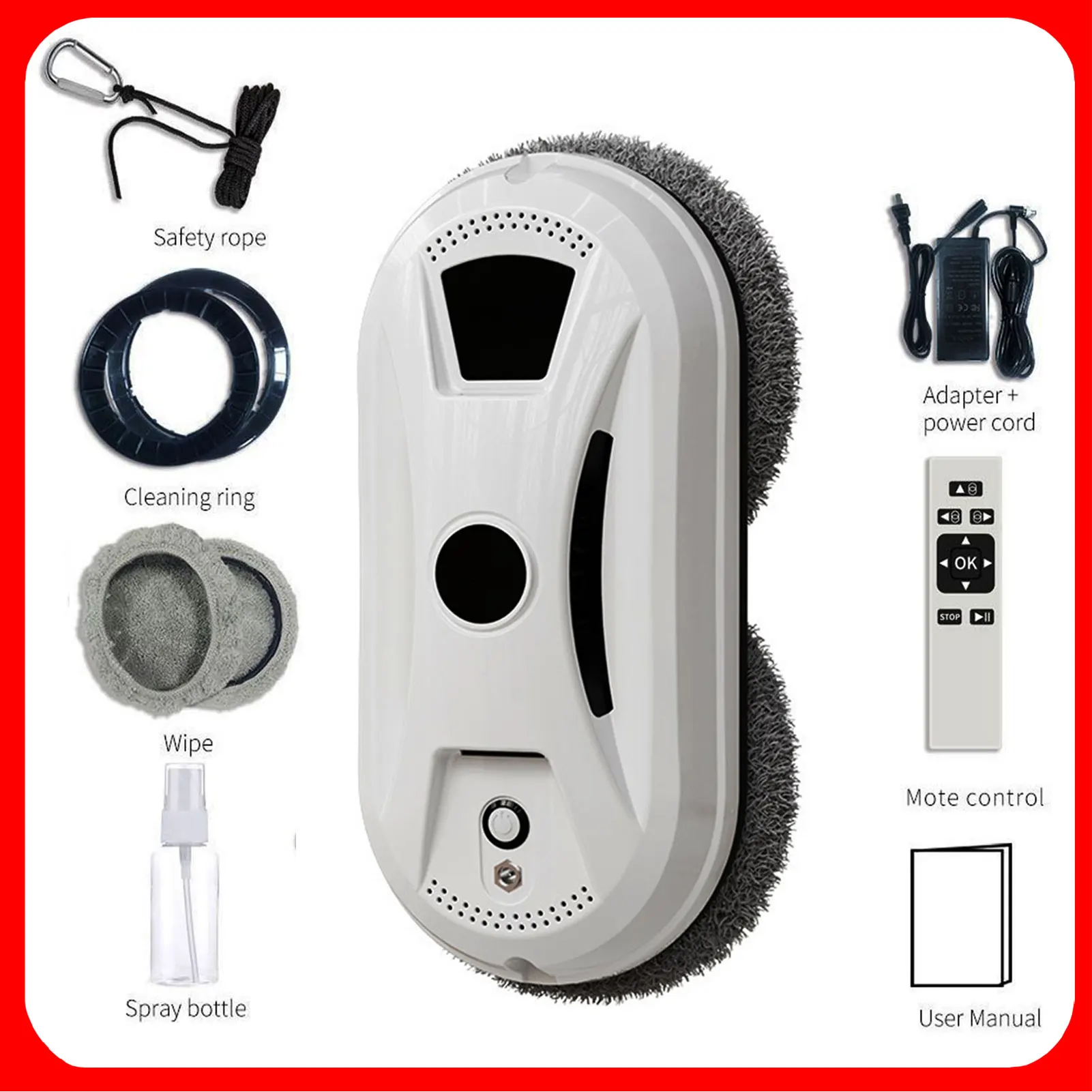 Robot limpiacristales Ecovacs Winbot