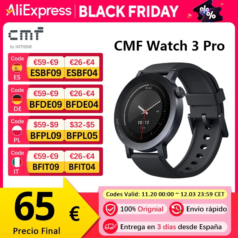 Smartwatch CMF Watch 3 Pro
