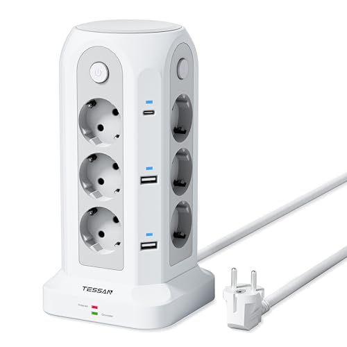 TORRE ENCHUFES TESSAN 18 EN 1