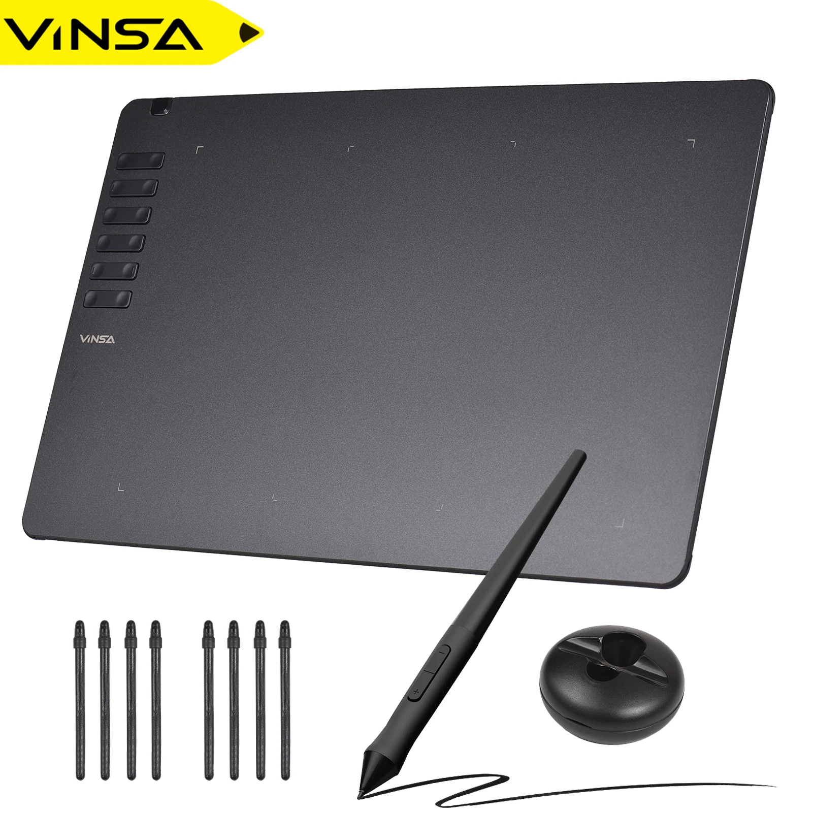 Tableta de dibujo gráfico Vinsa T1161