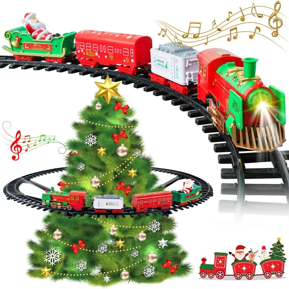 Tren de juguete de Navidad VATOS