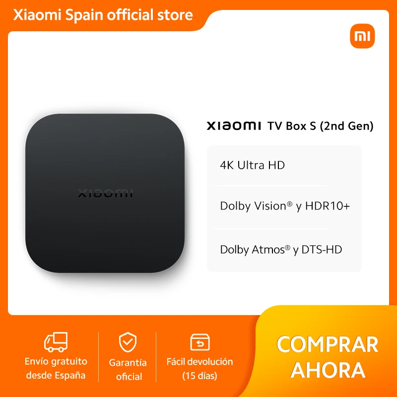 Xiaomi TV Box S 2nd Gen 4K Ultra HD