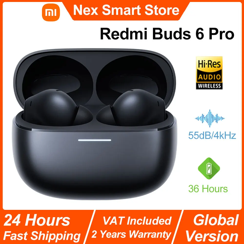 Auriculares Bluetooth Redmi Buds 6 Pro