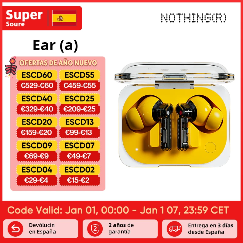 Auriculares Nothing Ear (a)