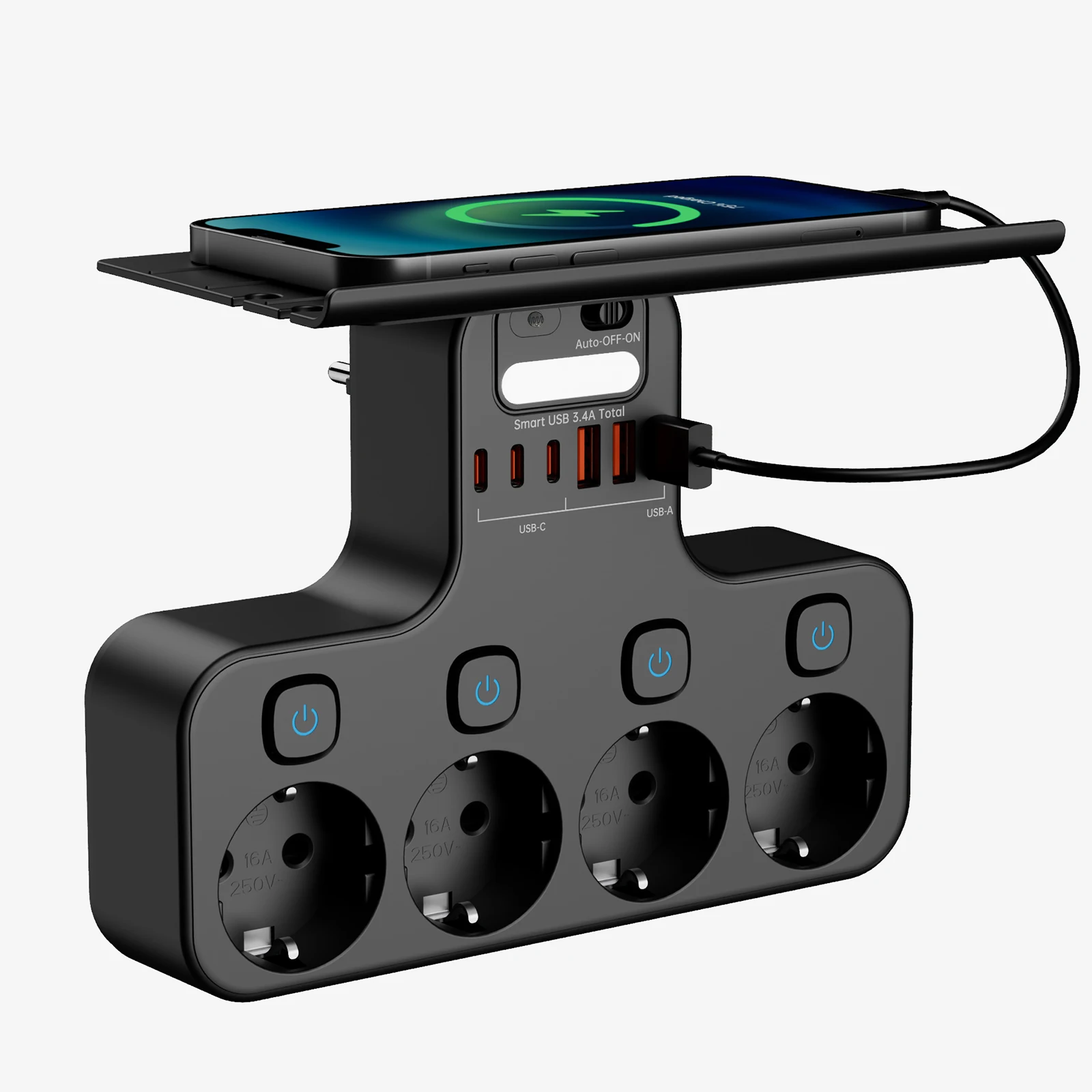 Enchufe Multifunción UE 4000W: ¡Convierte tu hogar inteligente al instante!