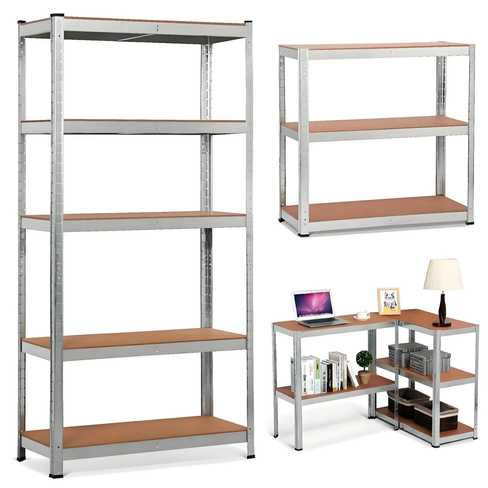 Estantería Mikomika con 5 baldes