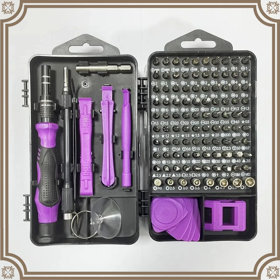 Juego de destornilladores 115 en 1