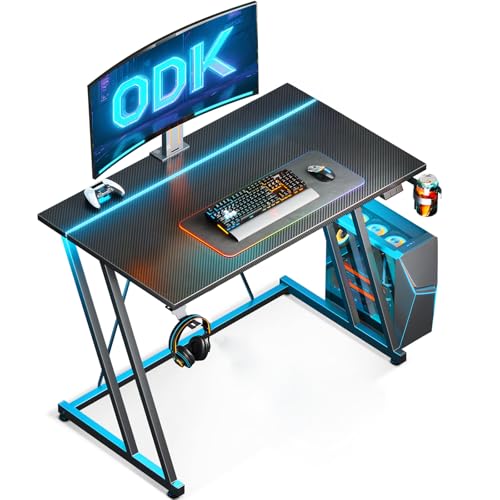 Mesa gaming con luces LED ODK