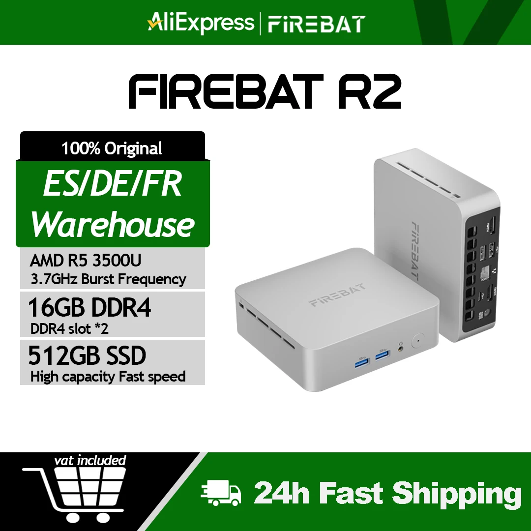 Mini PC FIREBAT Ryzen 5 3500U