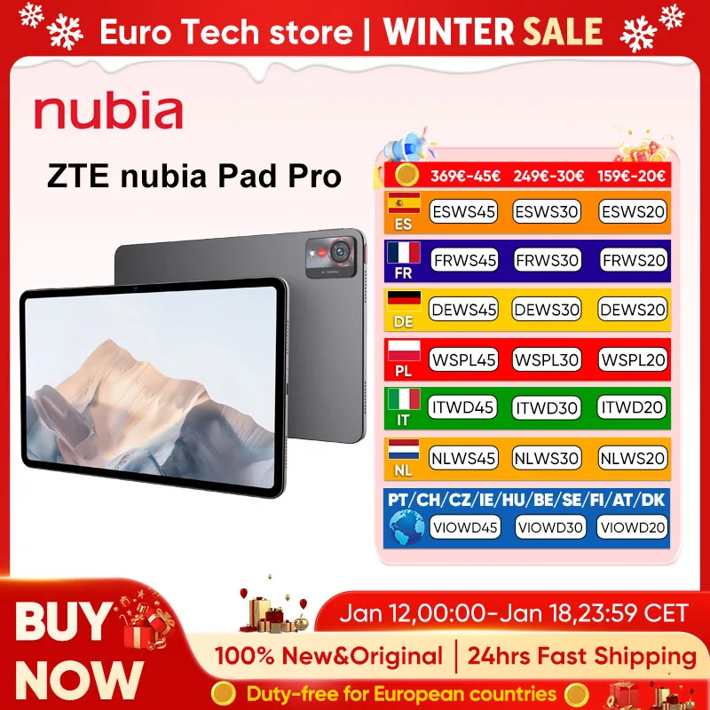 Nubia Pad Pro 12GB/256GB