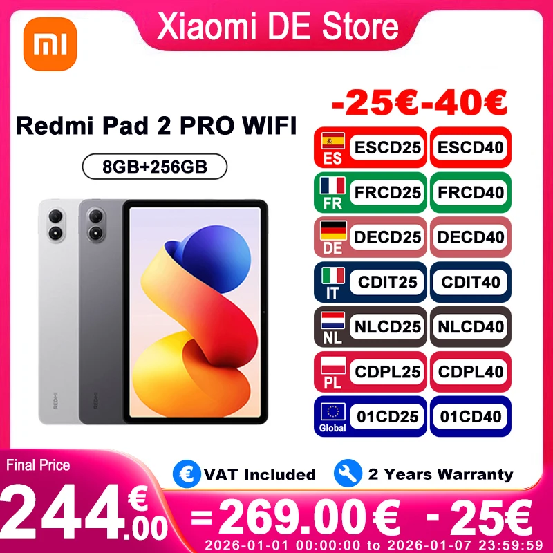 Redmi Pad 2 Pro 8GB/256GB