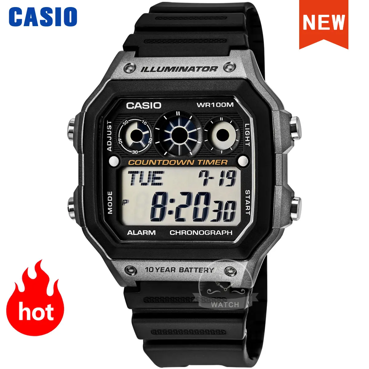 Reloj electrónico Casio AE-1300WH-8A