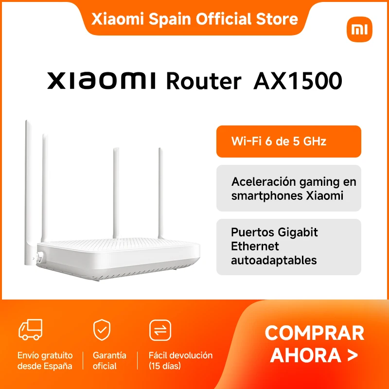 Router Xiaomi AX1500 Wi-Fi 6