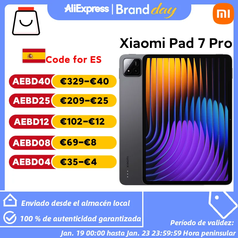 Tablet Xiaomi Pad 7 Pro 128GB