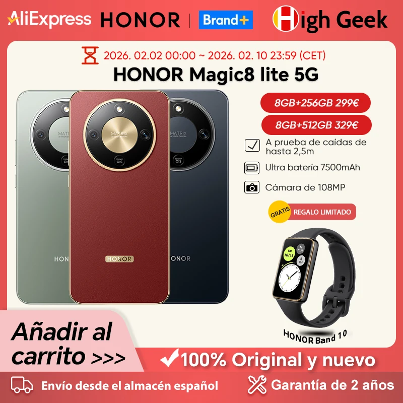 Honor Magic8 Lite 108MP 7500mAh