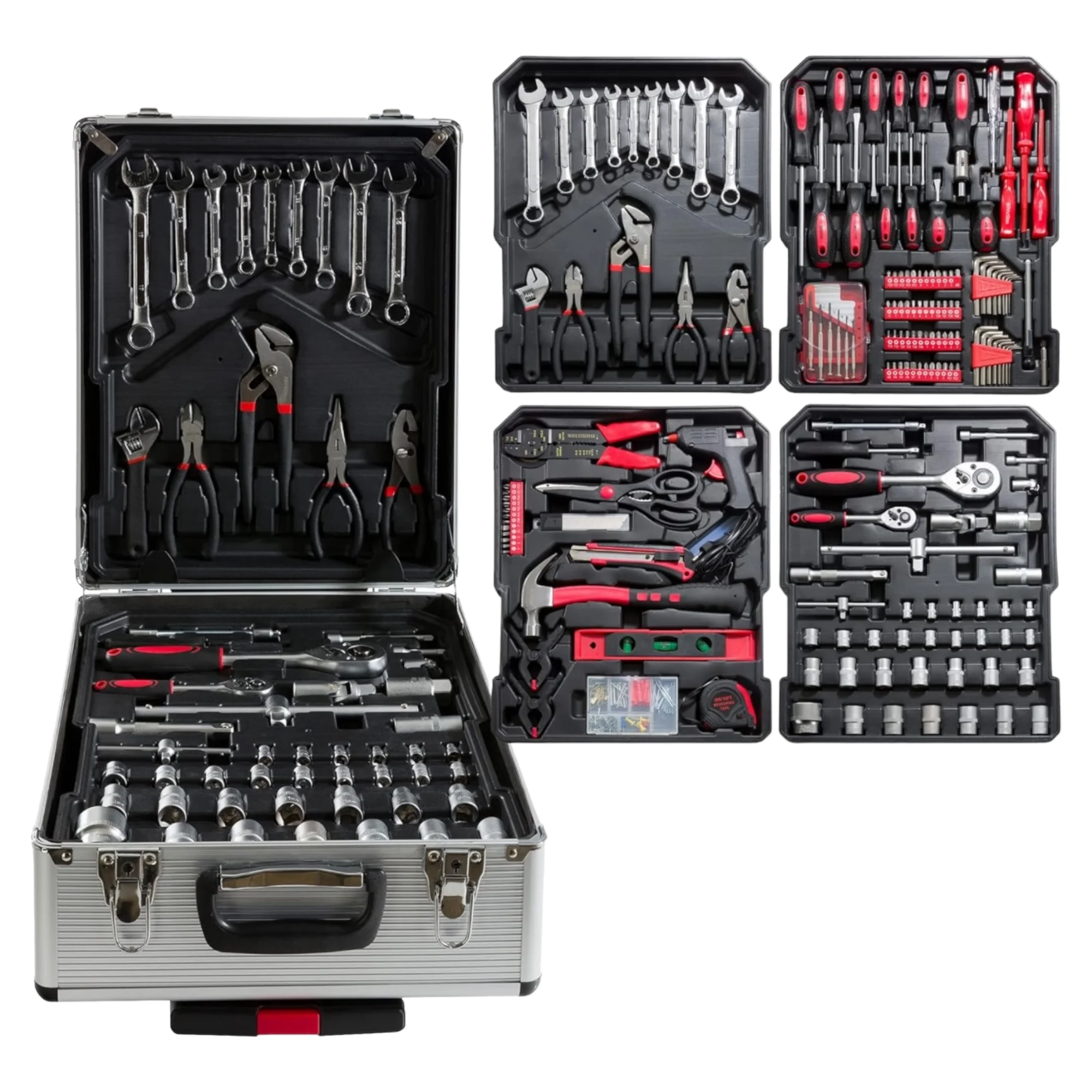 Maletín herramientas profesional 1299 piezas