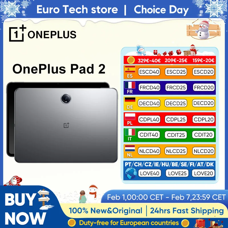 OnePlus Pad 2 16GB/512GB