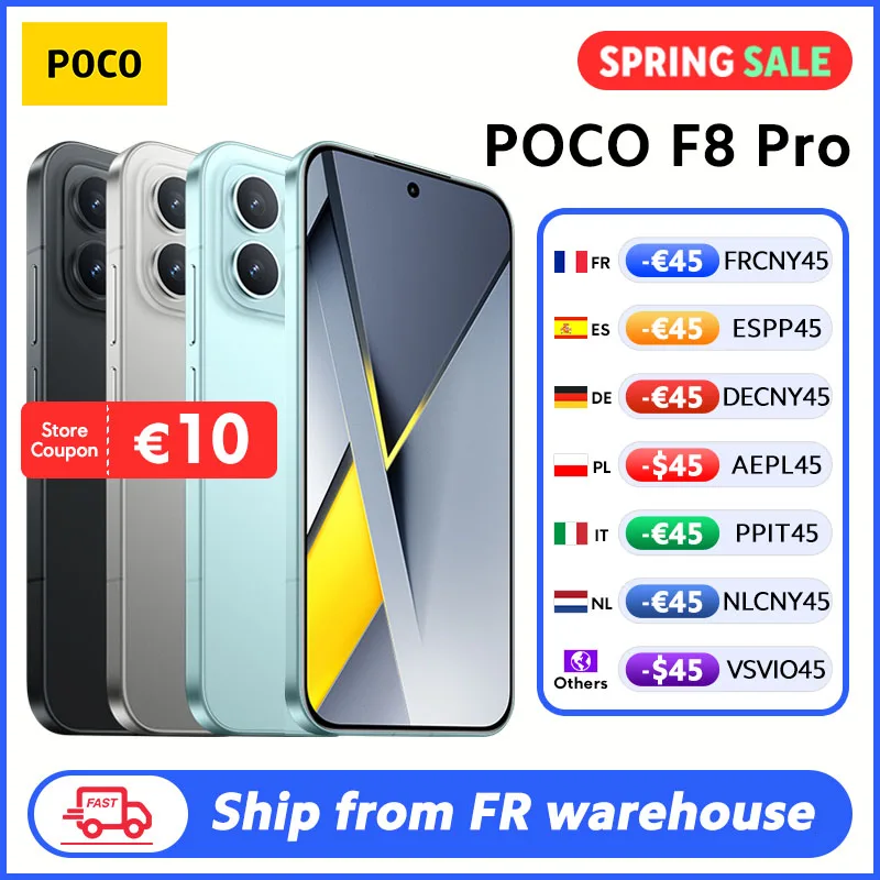 Poco F8 Pro  RAM:  12 GB | ROM: 256 GB
