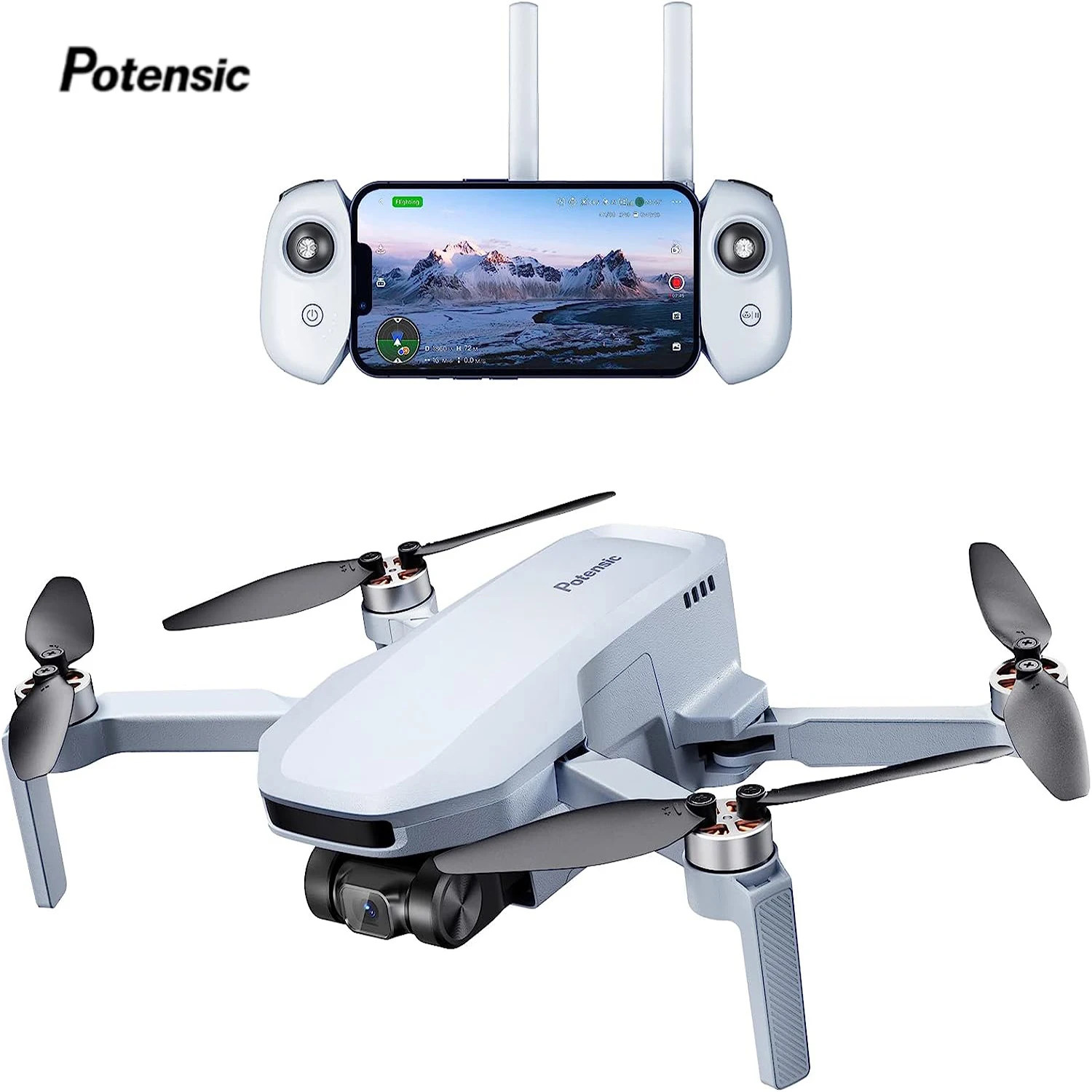 Potensic Drone Profesional con GPS y Estabilizador de Imagen. 🏷
